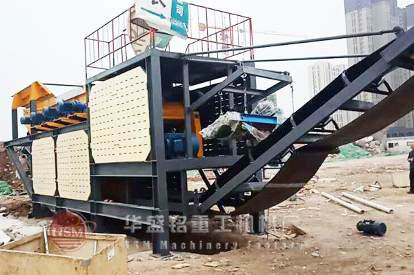建筑垃圾移動制砂機