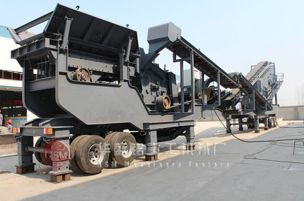 輪胎式移動制砂機