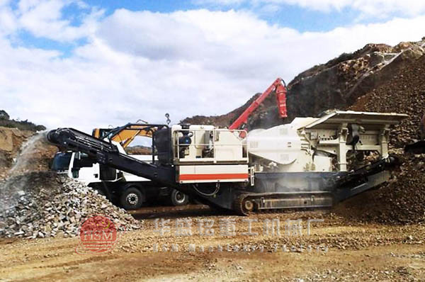 履帶式移動制砂機