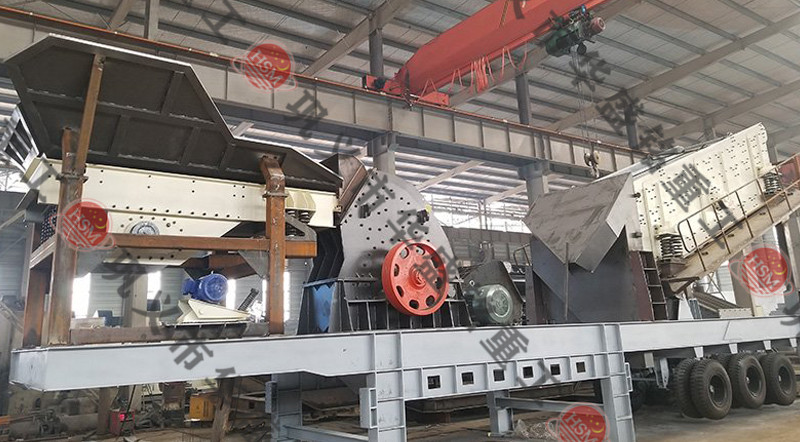 履帶式移動(dòng)制砂機(jī)